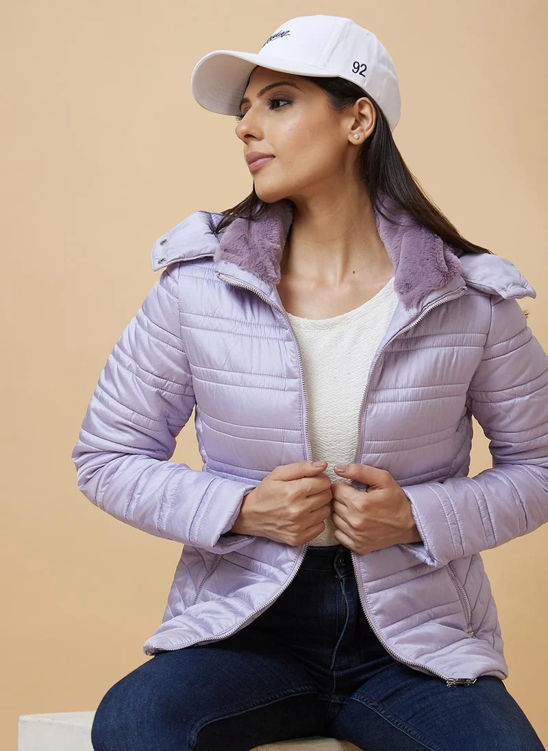 جلو باص Globus Women Hooded Padded Jacket